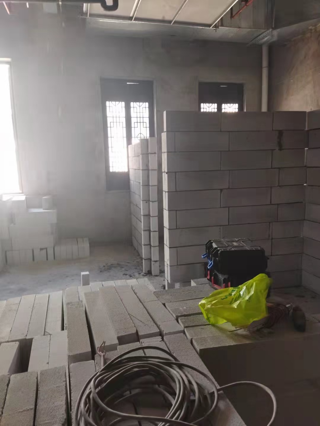 加气砖隔墙施工参考